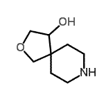 CAS#: 777049-50-0， 2-Oxa-8-azaspiro[4.5]decan-4-ol