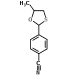 CAS#: 777063-49-7， 4-(5-Methyl-1,3-oxathiolan-2-yl)benzonitrile