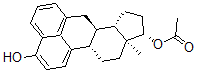 CAS#: 77732-98-0， Benzo(d,e)estra-1,3,5(10)-triene-3,17beta-diol 17-acetate
