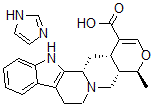 CAS#: 77754-99-5， (19alpha,20alpha)-16,17-Didehydro-19-Methyl-Oxayohimban-16-Carboxylic Acid Compd. With 1H-Imidazole (1:1)