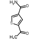 CAS#: 77779-08-9， 5-Acetyl-3-thiophenecarboxamide