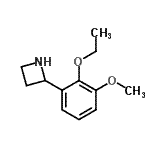 CAS#: 777889-32-4， 2-(2-Ethoxy-3-methoxyphenyl)azetidine