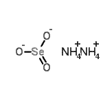 CAS 登录号：7783-19-9， 亚硒酸二铵