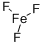 structure of CAS# 7783-50-8, Iron(III) Fluoride;Trifluoroiron;Ferric Trifluoride;Iron Fluoride