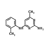 CAS#: 778545-04-3， 6-Methyl-N<sup>4</sup>-(2-methylphenyl)-2,4-pyrimidinediamine