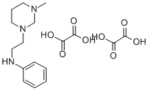 CAS#: 77869-59-1， Tetrahydro-3-Methyl-N-Phenyl-1(2H)-Pyrimidineethanamine Ethanedioate (1:2)