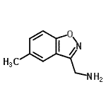 CAS#: 779268-16-5， 1-(5-Methyl-1,2-benzoxazol-3-yl)methanamine