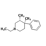 CAS#: 779272-48-9， (3R,4S)-1-Ethyl-3,4-dimethyl-4-phenylpiperidine