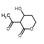 CAS#: 77931-66-9， 3-Acetyl-4-hydroxytetrahydro-2H-pyran-2-one