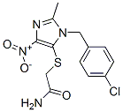 CAS#: 77952-76-2， 2-[3-[(4-Chlorophenyl)Methyl]-2-Methyl-5-Nitroimidazol-4-Yl]Sulfanylacetamide