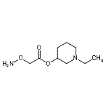 CAS#: 779976-46-4， 1-Ethyl-3-piperidinyl (aminooxy)acetate
