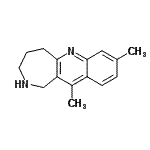 CAS#: 779981-47-4， 8,11-Dimethyl-2,3,4,5-tetrahydro-1H-azepino[4,3-b]quinoline