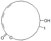 CAS#: 78000-90-5， (6Z,9Z,12Z)-15-(1-Iodohexyl)-1-Oxacyclopentadeca-6,9,12-Trien-2-One