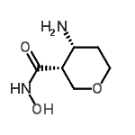 CAS#: 780034-38-0， (3R,4R)-4-Amino-N-hydroxytetrahydro-2H-pyran-3-carboxamide