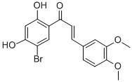 CAS#: 78050-53-0， (E)-1-(5-Bromo-2,4-Dihydroxyphenyl)-3-(3,4-Dimethoxyphenyl)Prop-2-En-1-One