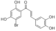 CAS 登录号：78050-55-2， (E)-1-(5-溴-2,4-二羟基苯基)-3-(3,4-二羟基苯基)丙-2-烯-1-酮