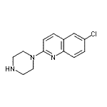 CAS#: 78060-46-5， 6-Chloro-2-(1-piperazinyl)quinoline