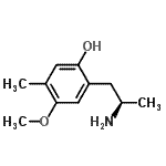 CAS#: 780697-71-4， 2-[(2R)-2-Aminopropyl]-4-methoxy-5-methylphenol