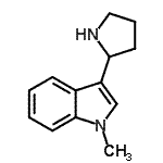 CAS#: 780700-12-1， 1-Methyl-3-(2-pyrrolidinyl)-1H-indole