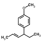 CAS#: 780772-10-3， 1-[(4E)-4-Hexen-3-yl]-4-methoxybenzene