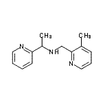 CAS#: 780802-78-0， N-[(3-Methyl-2-pyridinyl)methyl]-1-(2-pyridinyl)ethanamine