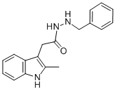 CAS#: 78123-16-7， 2-(2-Methyl-1H-Indol-3-Yl)-N'-(Phenylmethyl)Acetohydrazide