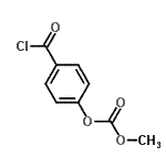 CAS 登录号：78152-12-2， 4-(氯甲酰基)苯基甲基碳酸酯