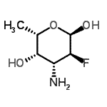 CAS#: 781573-07-7， 3-Amino-2,3,6-trideoxy-2-fluoro-alpha-L-galactopyranose