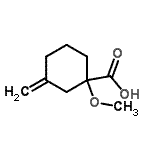 CAS#: 781577-51-3， 1-Methoxy-3-methylenecyclohexanecarboxylic acid