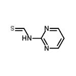 CAS#: 78158-92-6， N-2-Pyrimidinylthioformamide