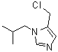 CAS#: 781599-92-6， 5-(Chloromethyl)-1-isobutyl-1H-imidazole