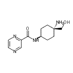 CAS#: 781607-51-0， N-[trans-4-Amino-4-(hydroxymethyl)cyclohexyl]-2-pyrazinecarboxamide
