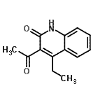 CAS#: 781665-09-6， 3-Acetyl-4-ethyl-2(1H)-quinolinone