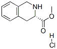 structure of CAS# 78183-55-8, (3S)-1,2,3,4-Tetrahydro-3-Isoquinolinecarboxylic Acid Methyl Ester Hydrochloride (1:1);(S)-L-1,2,3,4-TETRAHYDROISOQUINOLINE-3-CARBOXYLIC ACID METHYL ESTER HYDROCHLORIDE;3-ISOQUINOLINECARBOXYLIC ACID, 1,2,3,4-TETRAHYDRO-, METHYL ESTER, HYDROCHLORIDE;(S)-1,2,3,4-TETRAHYDROISOQUINOLINE-3-CARBOXYLIC ACID METHYL ESTER HYDROCHLORIDE