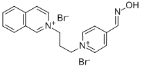 CAS#: 78186-39-7， [1-(3-Isoquinolin-2-Ium-2-Ylpropyl)Pyridin-4-Ylidene]Methyl-Oxoazanium Dibromide