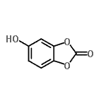 CAS#: 78213-00-0， 5-Hydroxy-1,3-benzodioxol-2-one