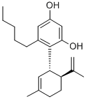 CAS#: 78216-32-7， 4-[(1S,6R)-3-Methyl-6-Prop-1-En-2-Yl-1-Cyclohex-2-Enyl]-5-Pentylbenzene-1,3-Diol