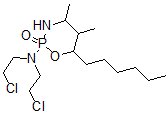 CAS#: 78219-95-1， Tetrahydro-2-(bis(2-chloroethyl)amino)-4,5-dimethyl-6-hexyl-2H-1,3,2-Oxazaphosphorine 2-oxide