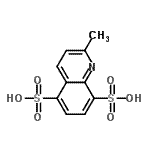 CAS#: 782403-86-5， 2-Methyl-5,8-quinolinedisulfonic acid
