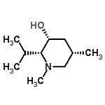 CAS#: 782415-85-4， (2R,3R,5S)-2-Isopropyl-1,5-dimethyl-3-piperidinol