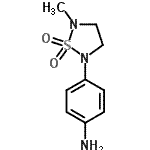 CAS#: 782420-52-4， 4-(5-Methyl-1,1-dioxido-1,2,5-thiadiazolidin-2-yl)aniline