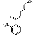 CAS#: 782423-15-8， (2E)-2-Buten-1-yl 2-aminobenzoate