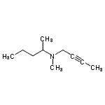 CAS#: 782424-01-5， N-(2-Butyn-1-yl)-N-methyl-2-pentanamine