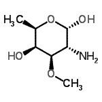 CAS#: 782429-00-9， 2-Amino-2,6-dideoxy-3-O-methyl-alpha-D-galactopyranose