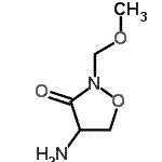 CAS#: 782446-87-1， 4-Amino-2-(methoxymethyl)-1,2-oxazolidin-3-one