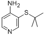 structure of CAS# 782479-87-2, 3-Tert-Butylsulfanyl-Pyridin-4-Ylamine;Ambad175