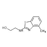 CAS#: 78290-90-1， 2-[(4-Methyl-1,3-benzothiazol-2-yl)amino]ethanol