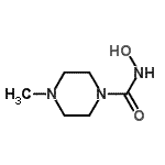 CAS#: 78322-23-3， N-Hydroxy-4-methyl-1-piperazinecarboxamide
