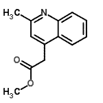 CAS#: 783263-46-7， Methyl (2-methyl-4-quinolinyl)acetate