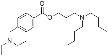 CAS#: 78329-96-1， 3-(Dibutylamino)Propyl 4-(Diethylaminomethyl)Benzoate